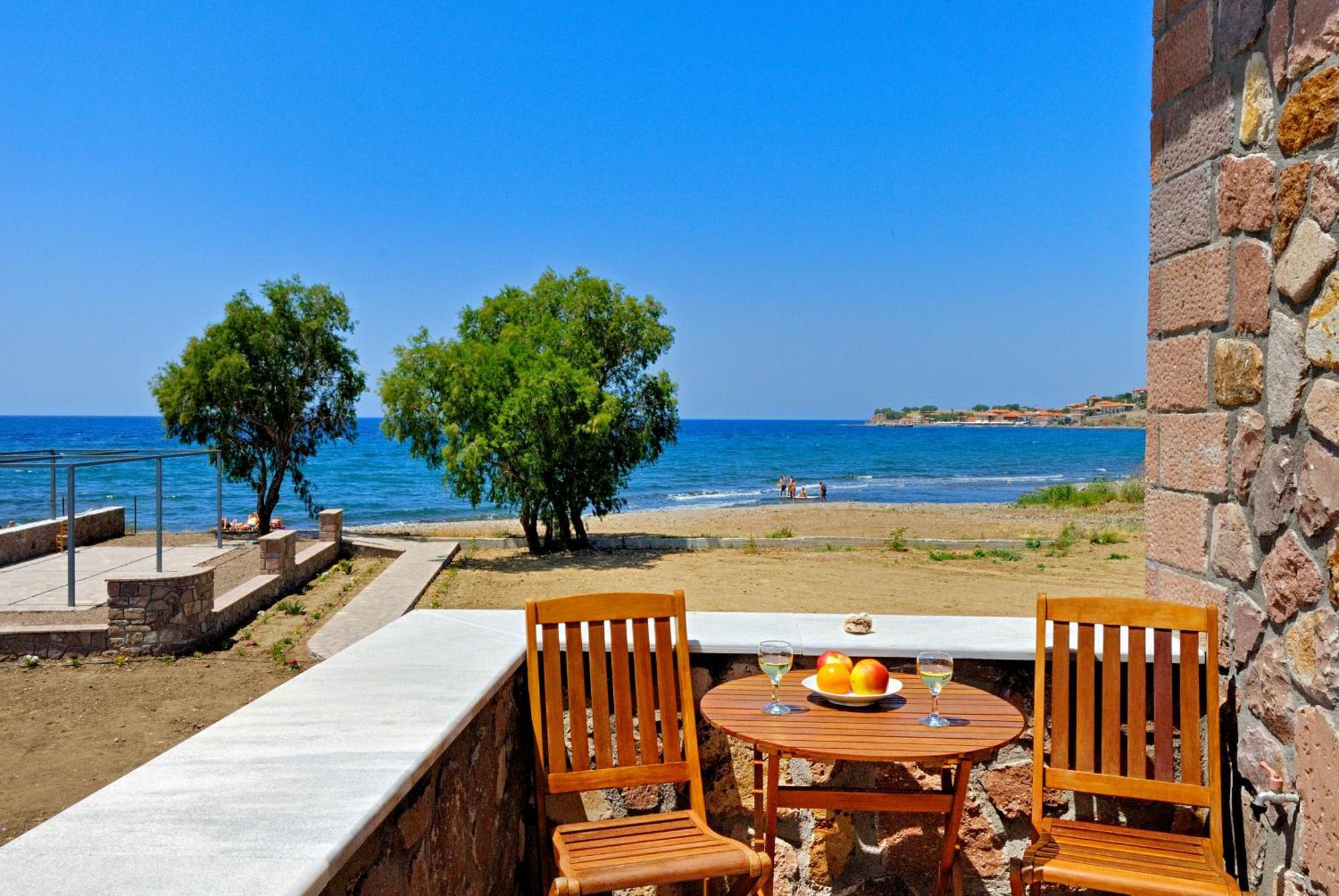 Michaela Beach Houses ميثيمْنا المظهر الخارجي الصورة